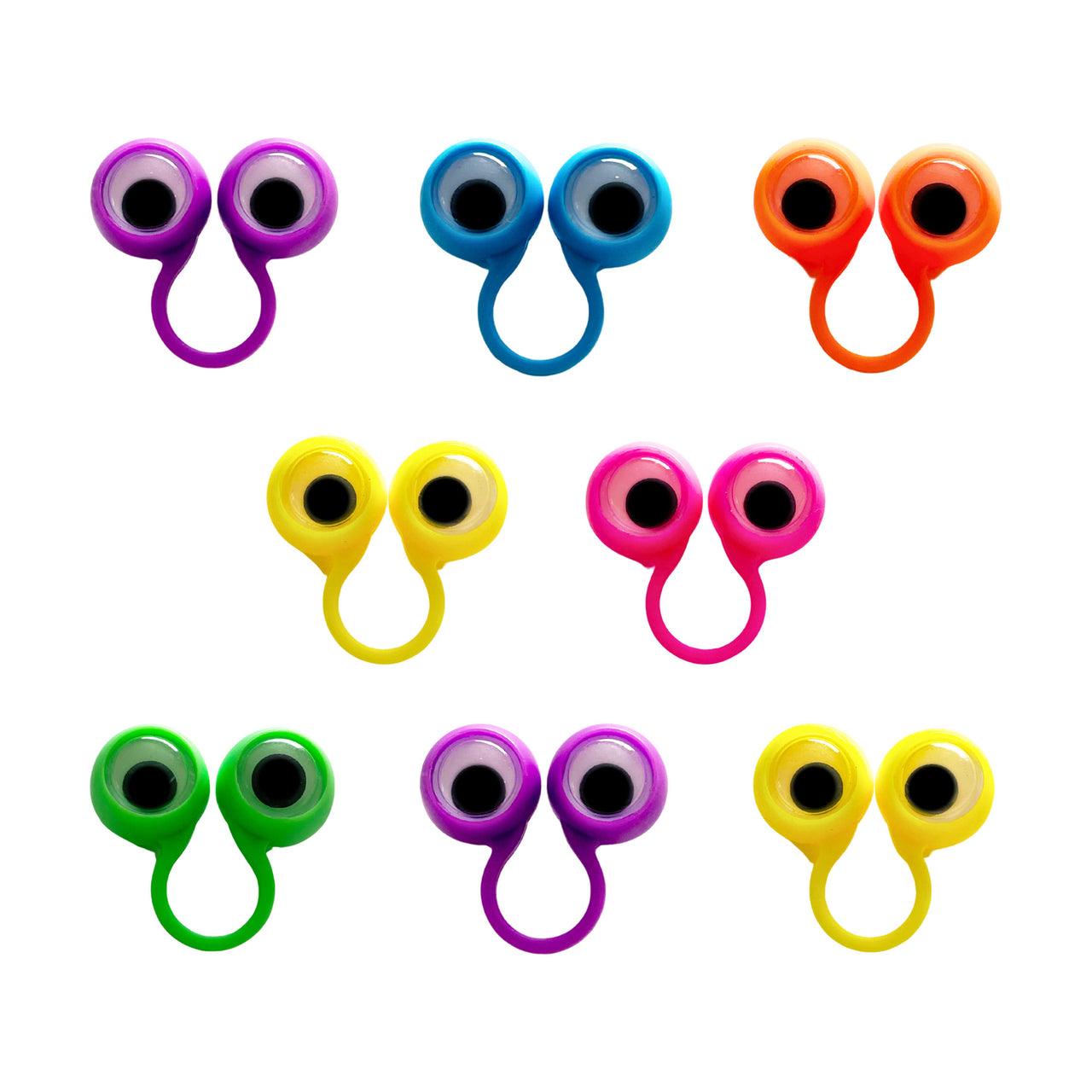 8 Pcs. Eye Finger Puppets (24 Packs)