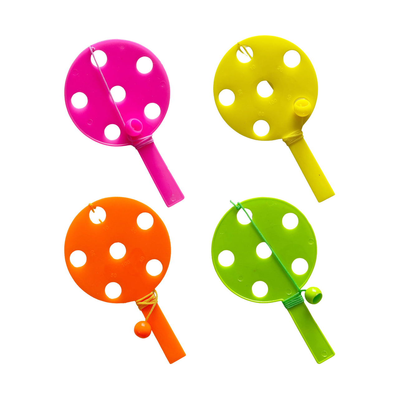 4 Pcs. Paddle Ball Games (24 Packs)
