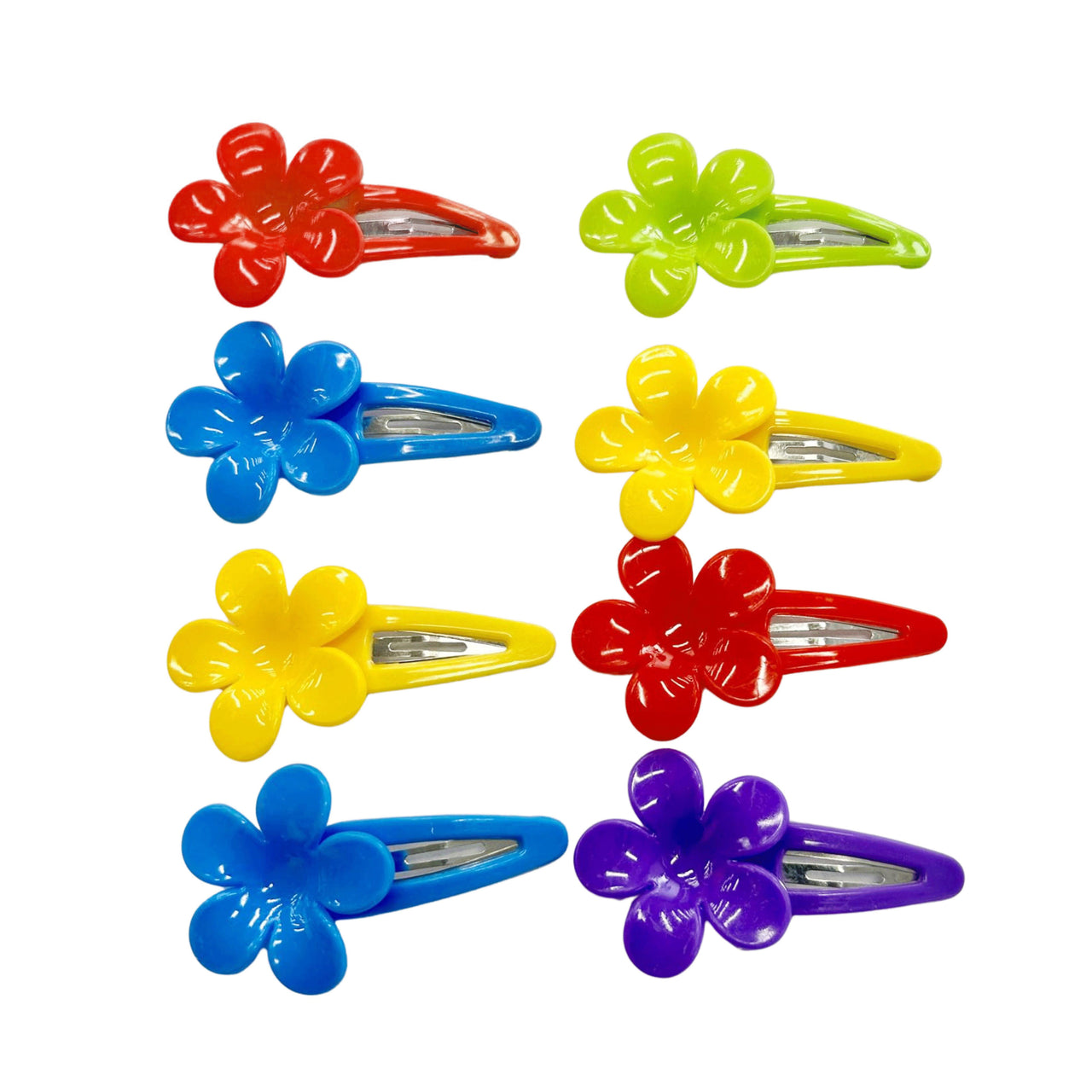 6 Pcs. Flower Hair Clips (24 Packs)