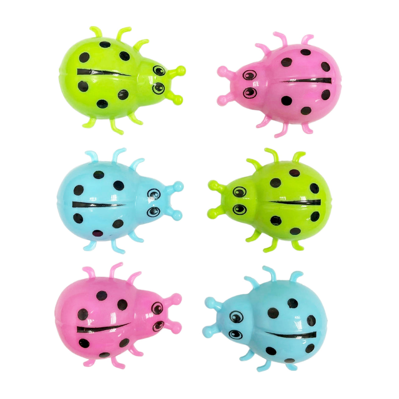 6 Pcs. Pull Back Ladybugs (24 Packs)