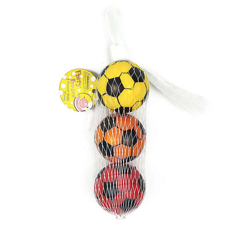 3 Pcs 1.8" Soccer Balls (24 Packs)