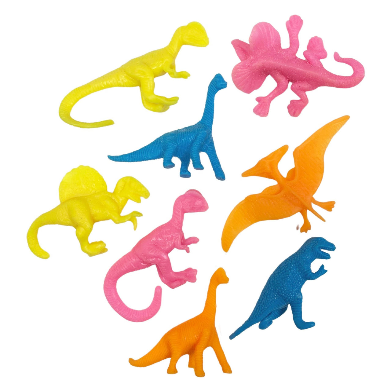 8 Pcs. Colorful Dinos (24 Packs)