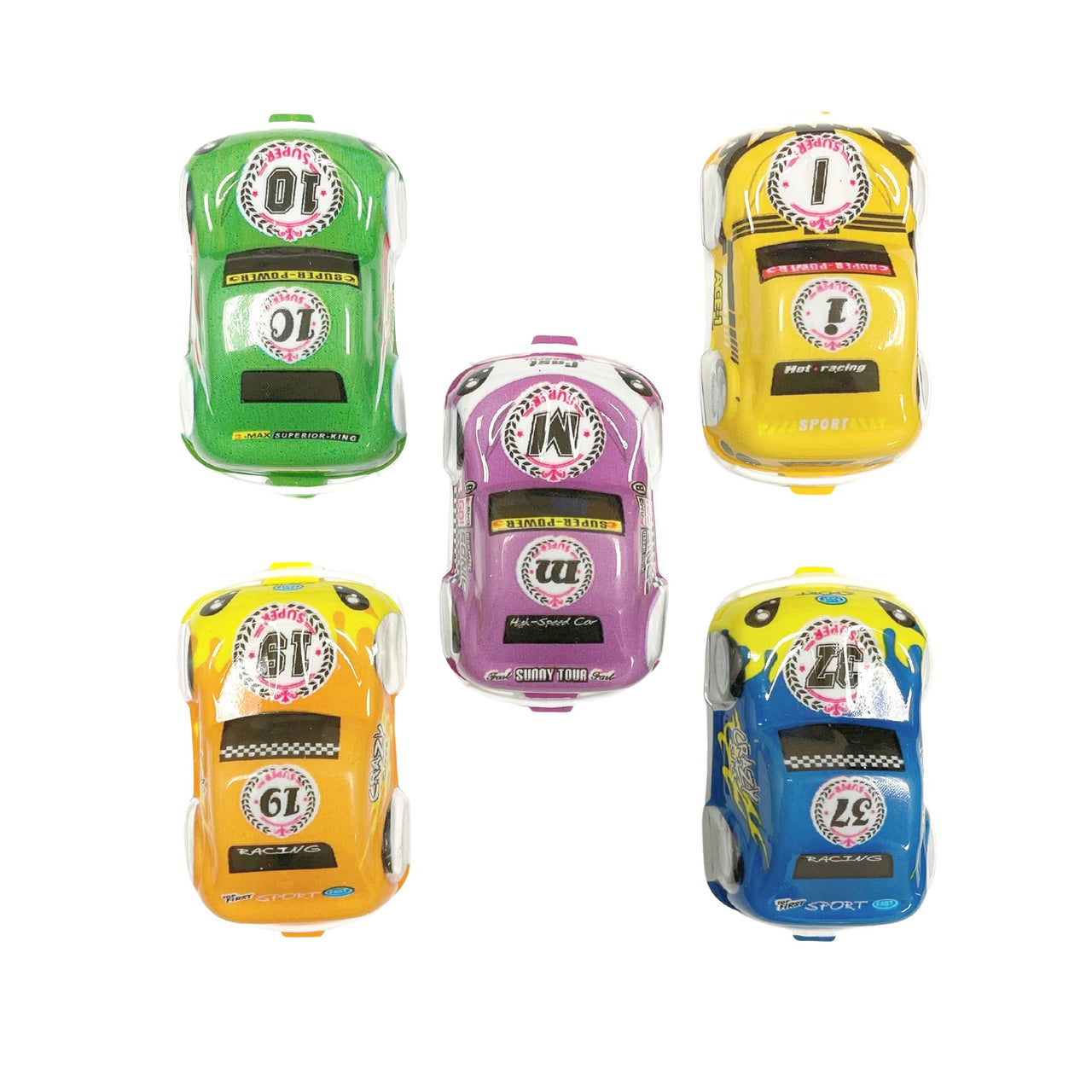 5 Pcs. Racing Cars (24 Packs)