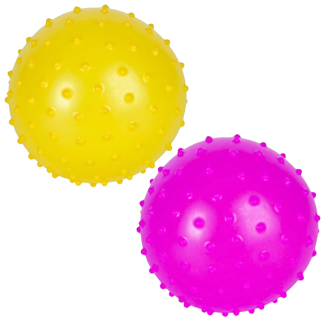 2 Pcs. 7” Inflatable Spike Ball  - Assorted (24 Packs)