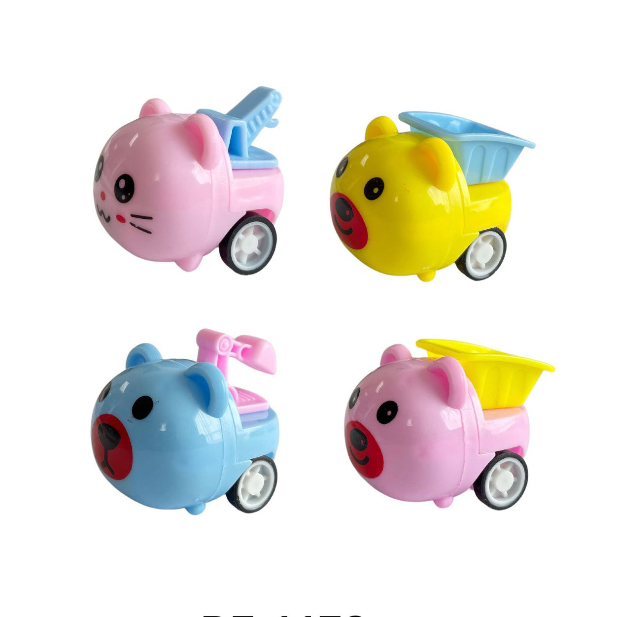 4 Pcs. Cute Animal Trucks (24 Packs)