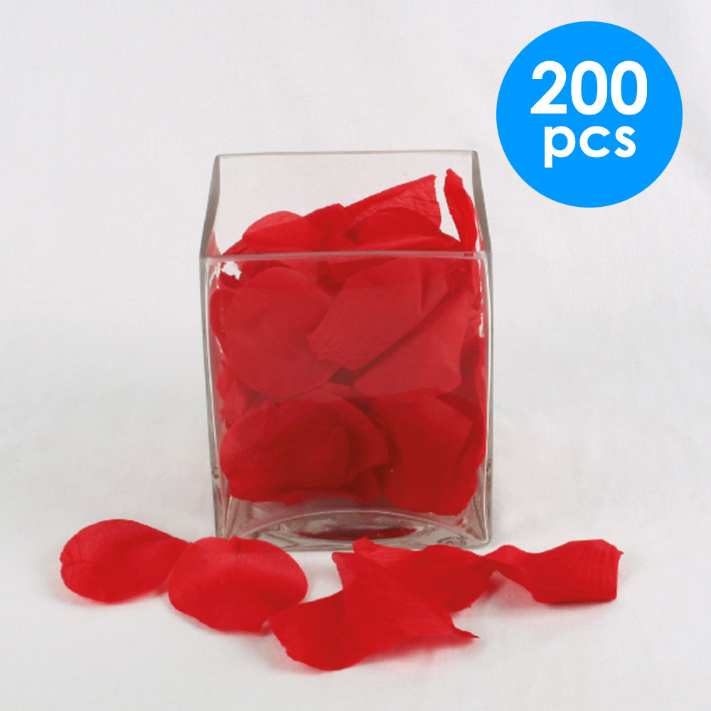 200 Pcs. Rose Petal-Red (24 Packs)