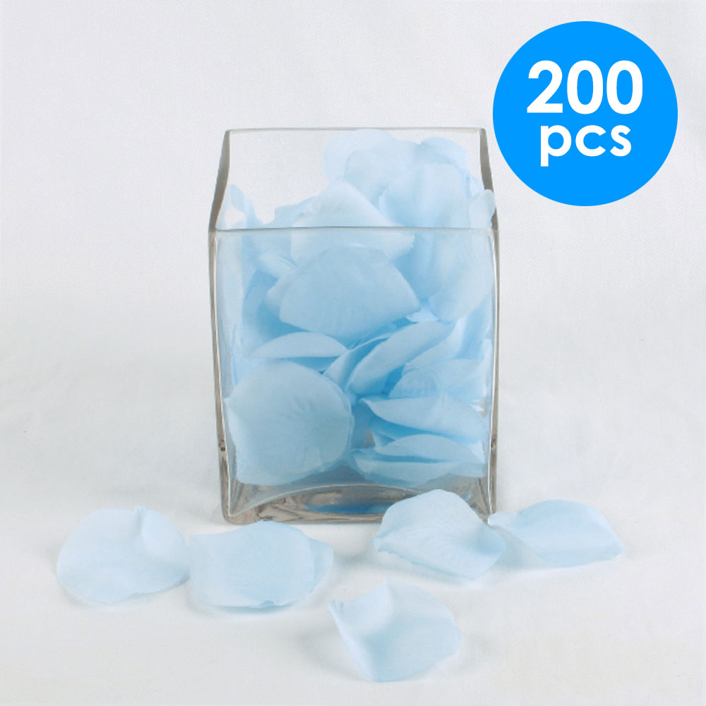 200 Pcs. Rose Petal-Light Blue (24 Packs)