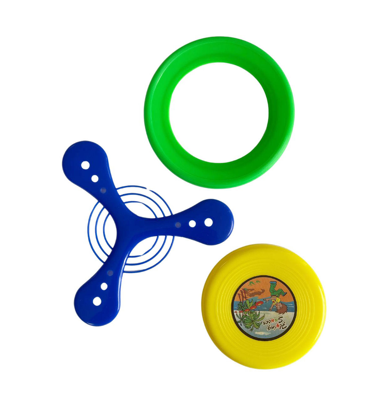 3 Pcs. Flying Discs - Assorted (24 Packs)