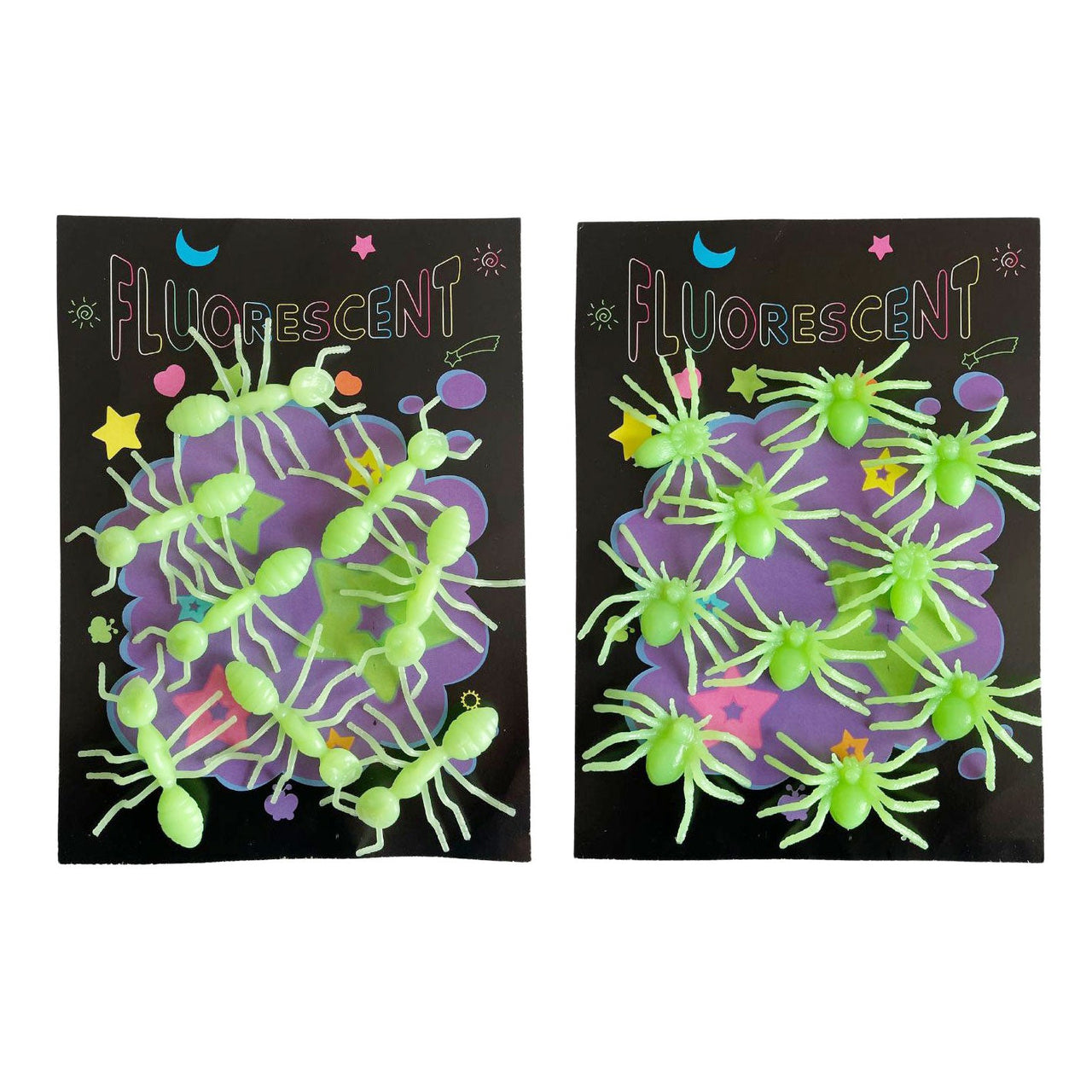 Glow In The Dark Insects (24 Packs)