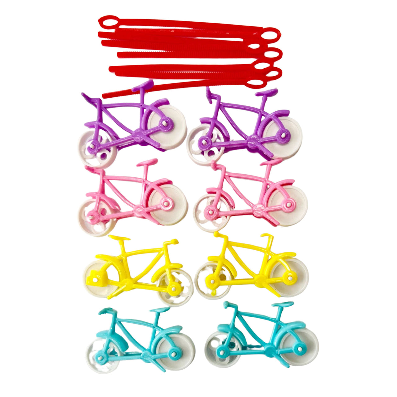 6 Pcs. Pull String Bicycle (24 Packs)