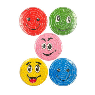 5 Pcs. Smiley Labyrinth Balls (24 Packs)
