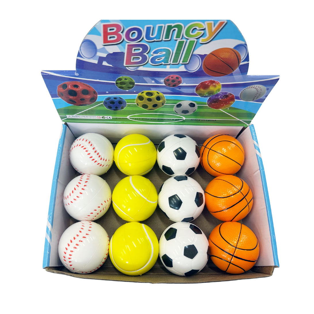 2.5" Hi Bounce Sportsball (24 Packs)
