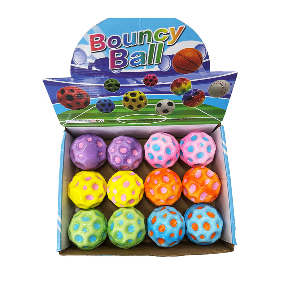 4" Hi Bounce Moon Ball (24 Packs)