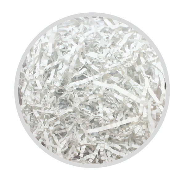 1.25 oz. Crinkle Shreds - White (24 Packs)