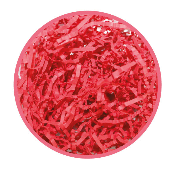 1.25 oz.  Crinkle Shreds - Red (24 Packs)