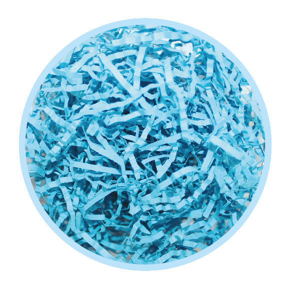 1.25 oz. Crinkle Shreds - Blue (24 Packs)