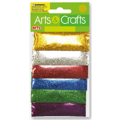0.85 Oz. Fine Glitter - Metallic Colors (24 Packs)