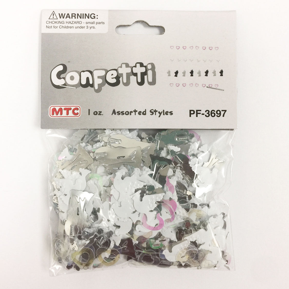 1 Oz Confetti - Wedding (24 Packs)