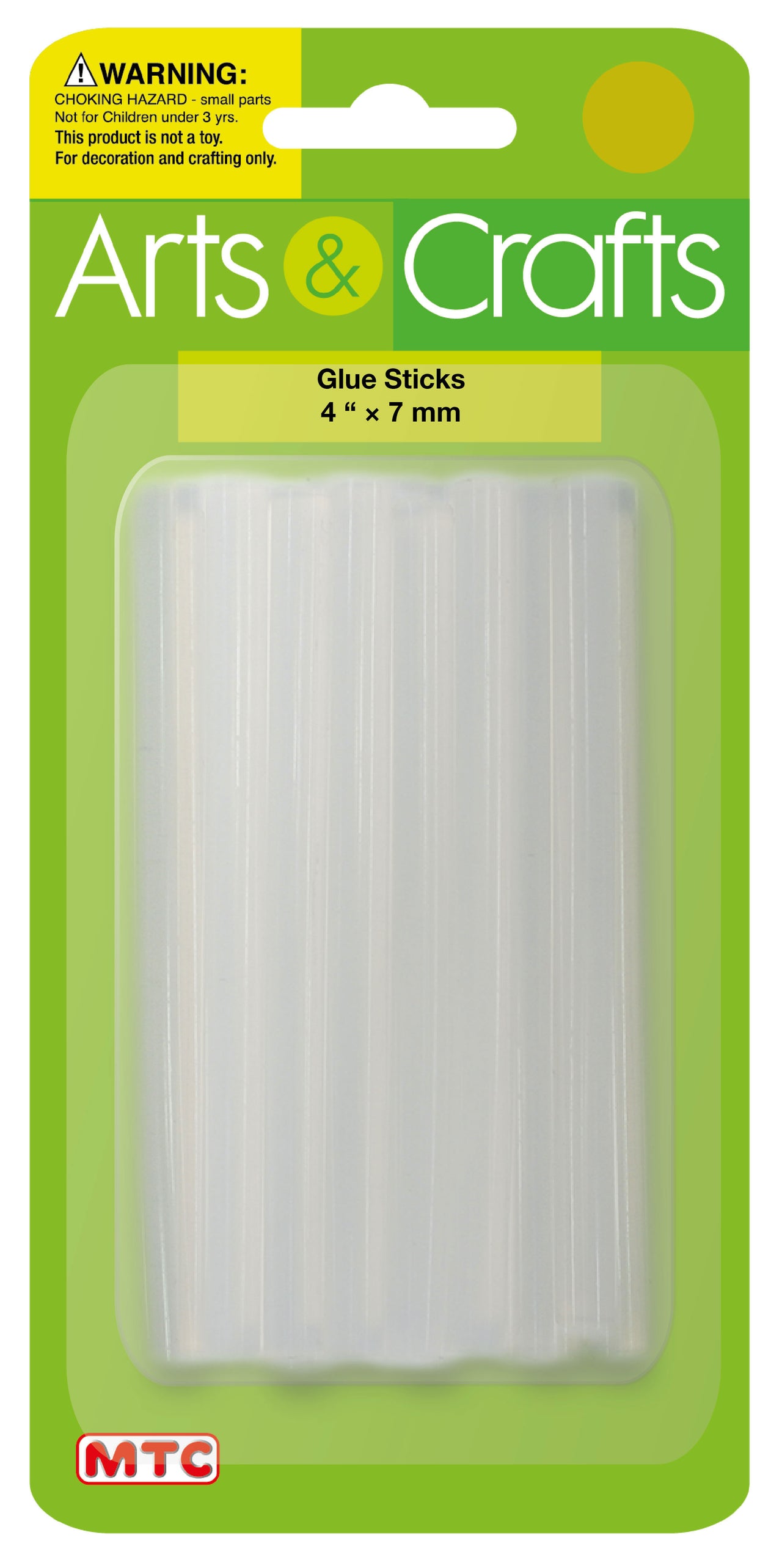 16 Pcs. 4"x7 mm Glue Sticks (24 Packs)