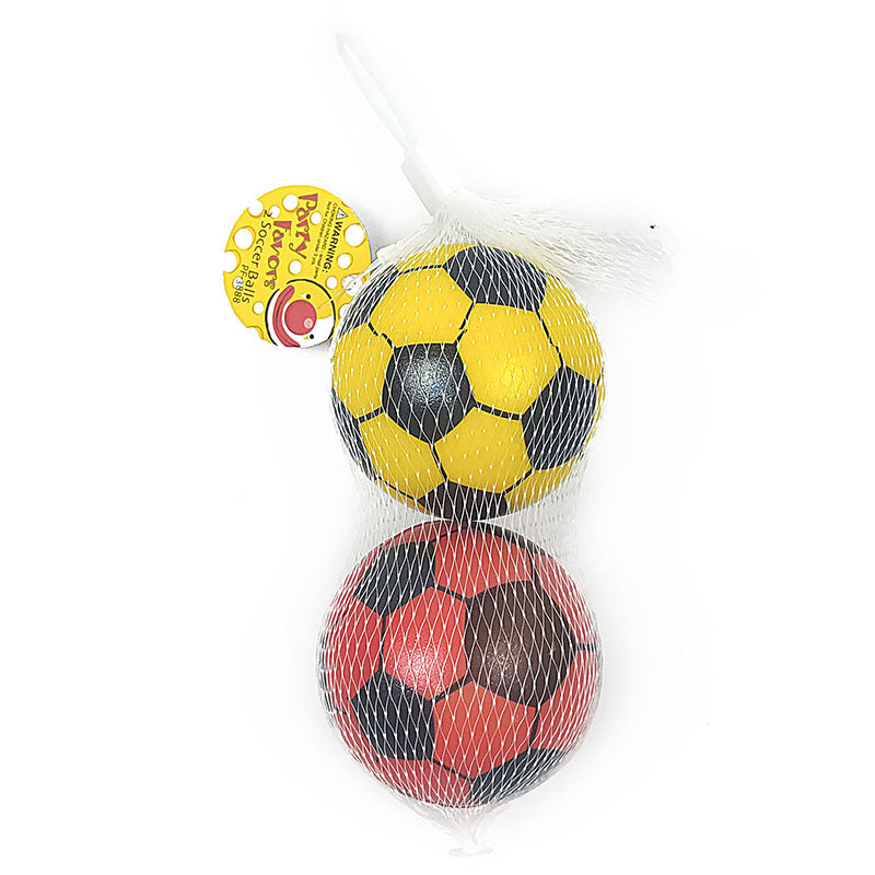 2 Pcs 2.5" Soccer Ball (24 Packs)