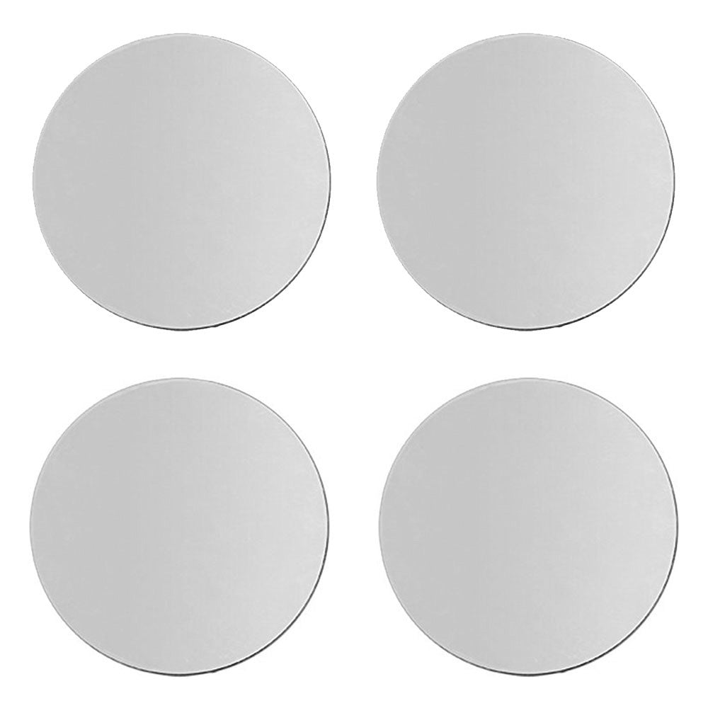4 Pcs. 8 cm Diameter Round Mirror (24 Packs)