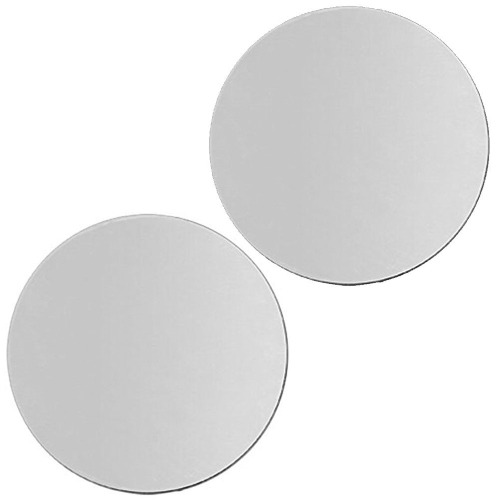2 Pcs. 12 cm Diameter Round Mirror (24 Packs)