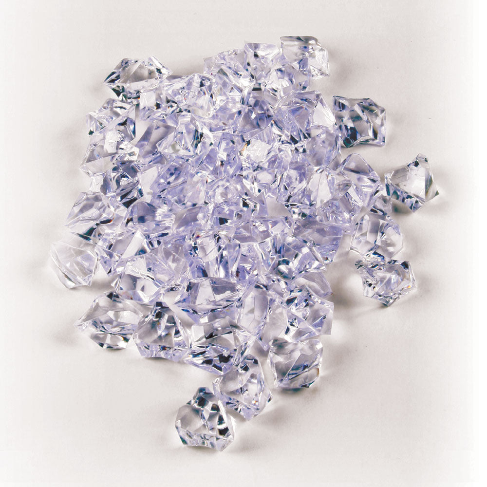 3.5 oz.. Gem Stones - Clear (24 Packs)