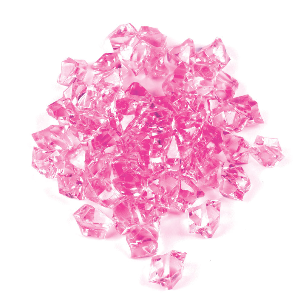 3.5 oz. Gem Stones - Pink (24 Packs)