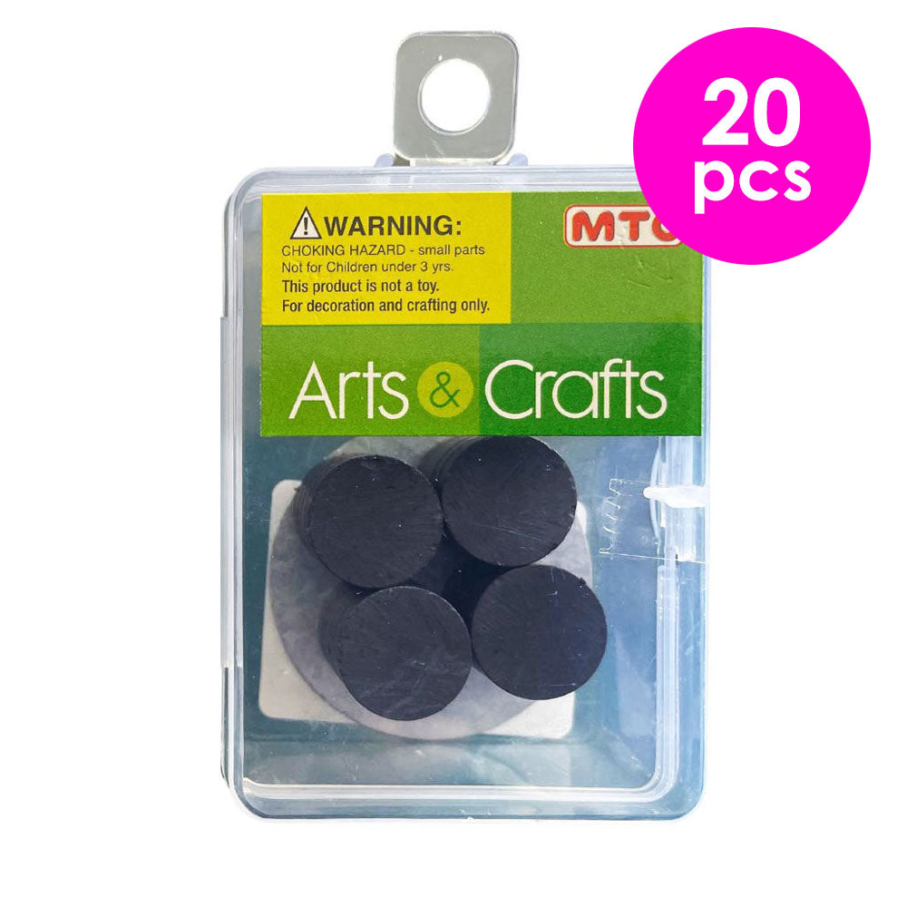 20 Pcs. 15x3 mm Round Magnets (24 Packs)