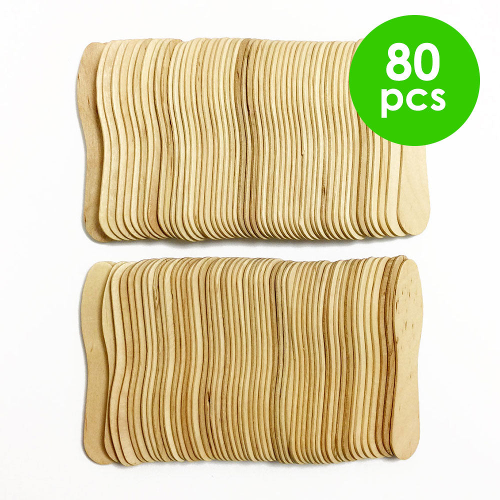 100 Pcs.  3x5/8" Ice Cream Sticks - Natural (24 Packs)