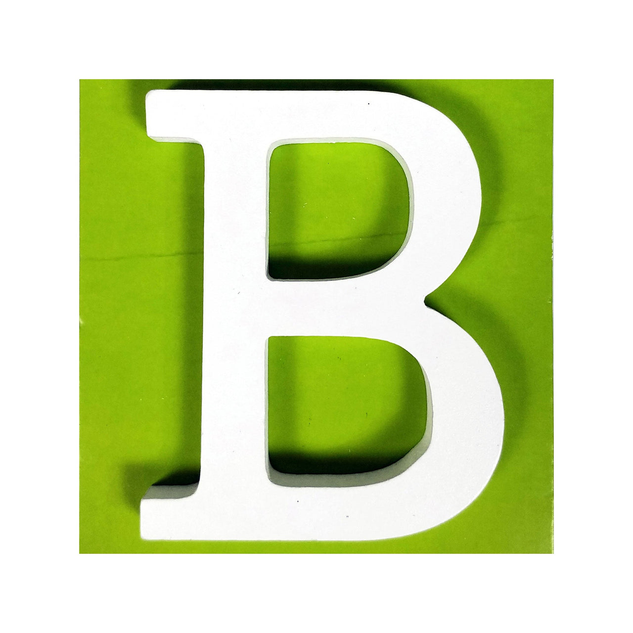 11 cm White Wood Shape - B (24 Packs)