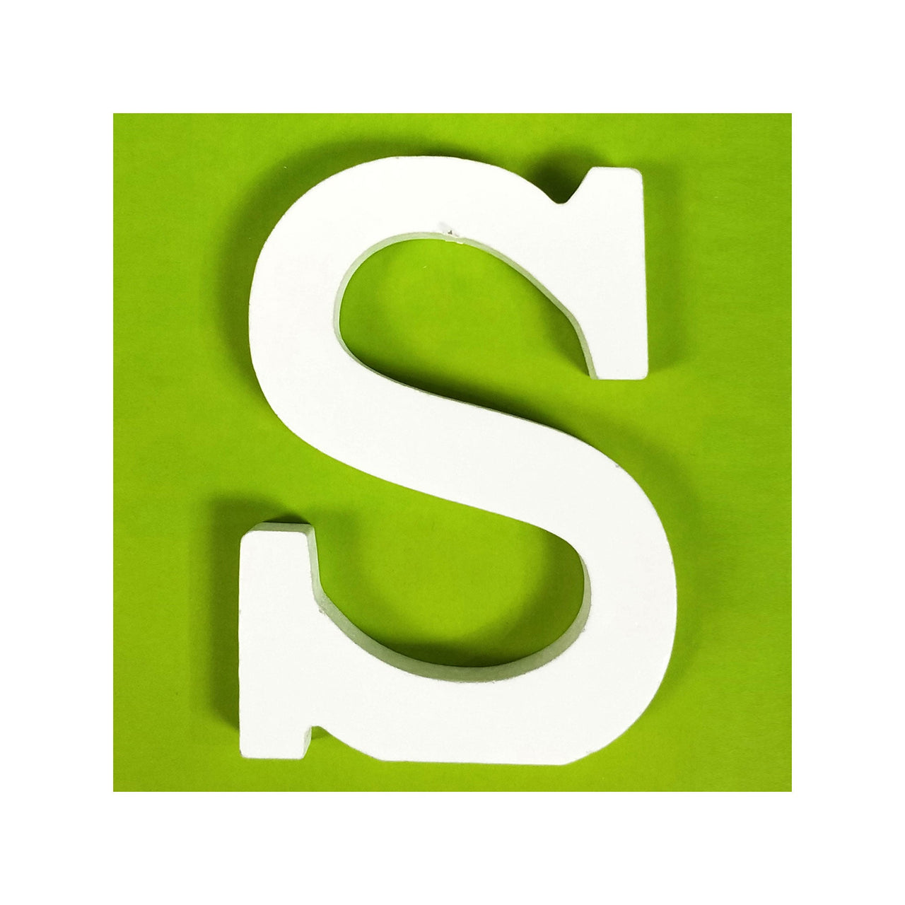 11 cm White Wood Shape - S (24 Packs)