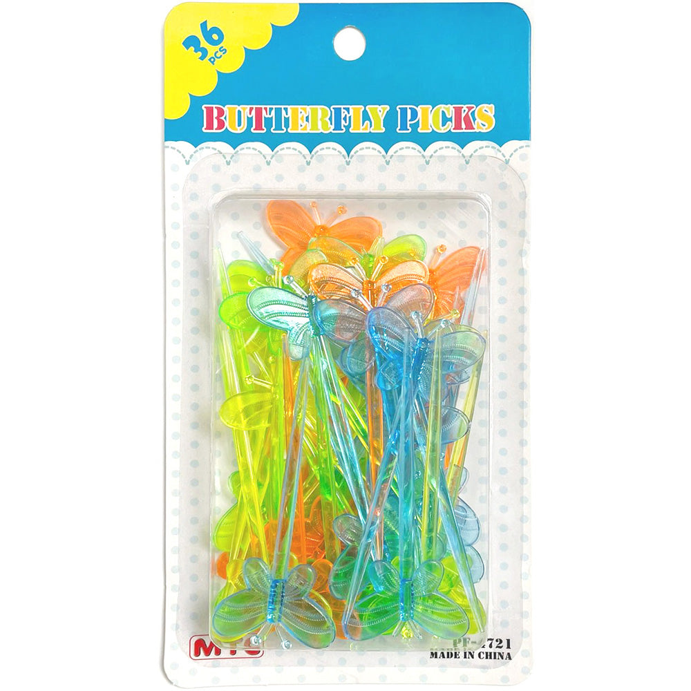 36 Pcs. Butterfly Picks (24 Packs)