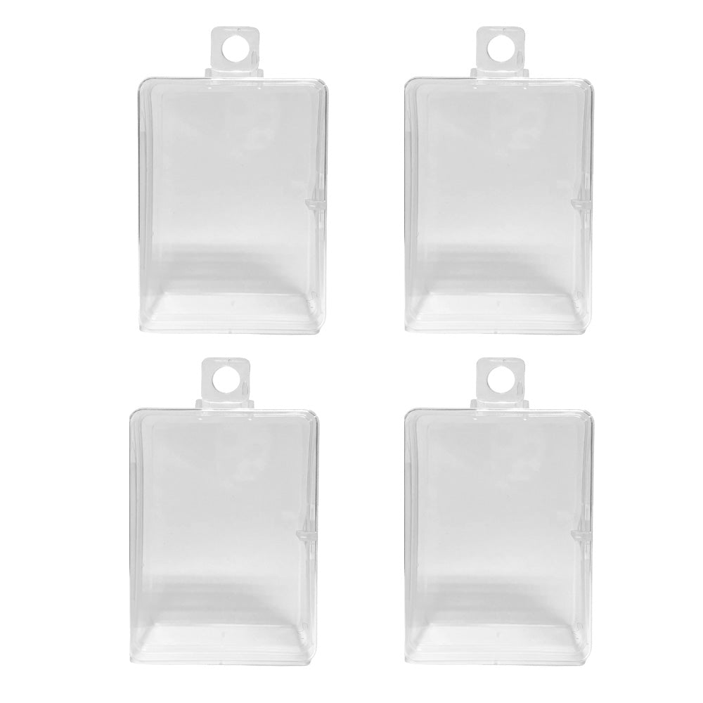 4 Pc 2.5"X2" Plastic Boxes (24 Packs)