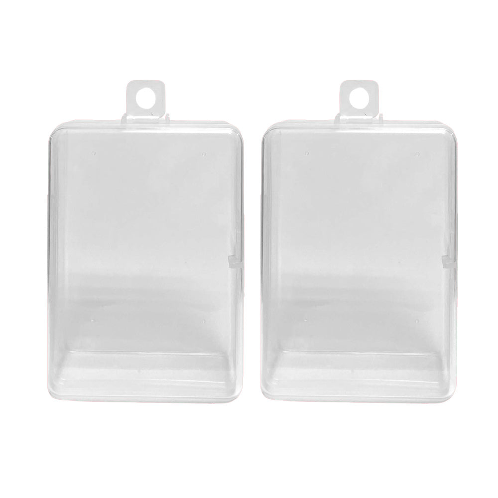 2Pc 3.5"X2.5" Plastic Boxes (24 Packs)