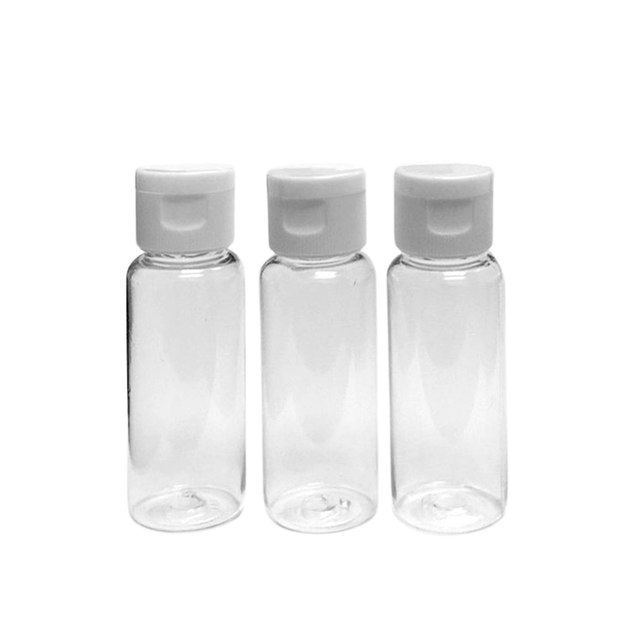 3 Pc 30Ml Squeeze Bottles Flip Cap (24 Packs)