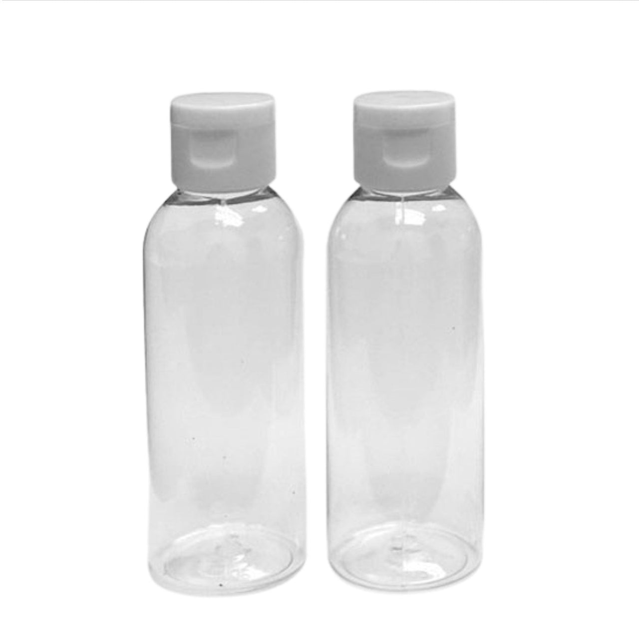 2 Pc 75Ml Squeeze Bottles Flip Cap (24 Packs)