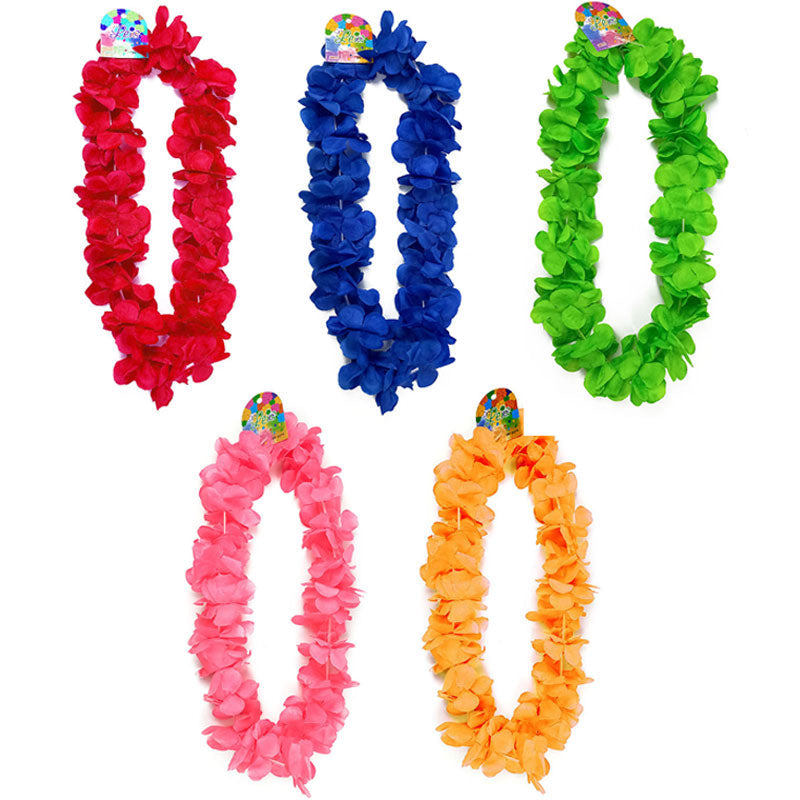 45" Sunflower Leis - Assorted (24 Packs)