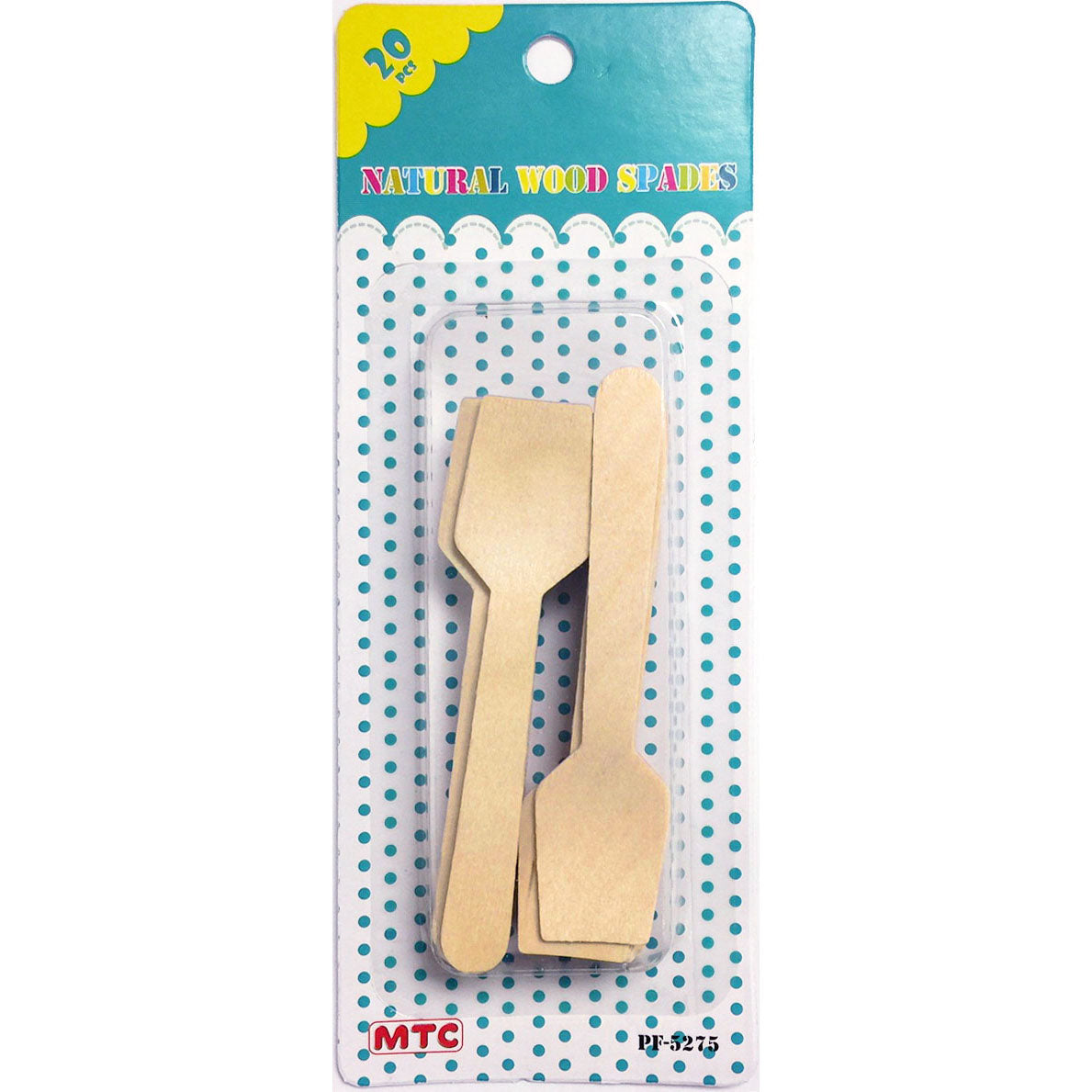 20 Pcs.  3.75" Small Wood Ice Cream Spoons (24 Packs)