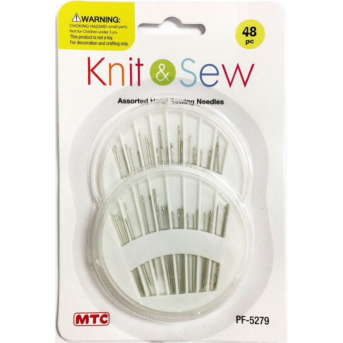 48 Pcs. Assorted Sewing Needles (24 Packs)