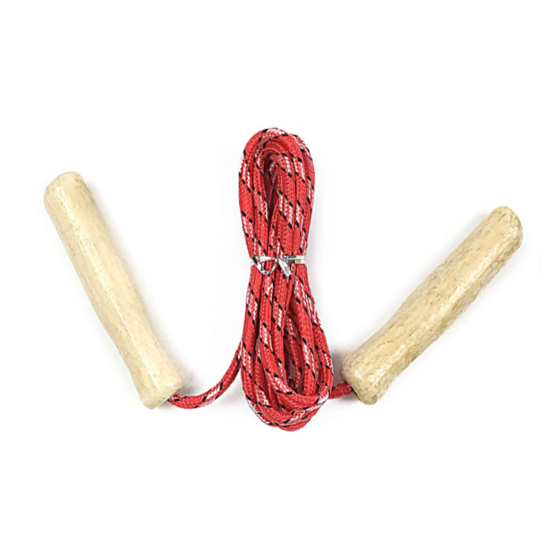2.5m Wood Handle Jump Rope - Assorted (24 Packs)