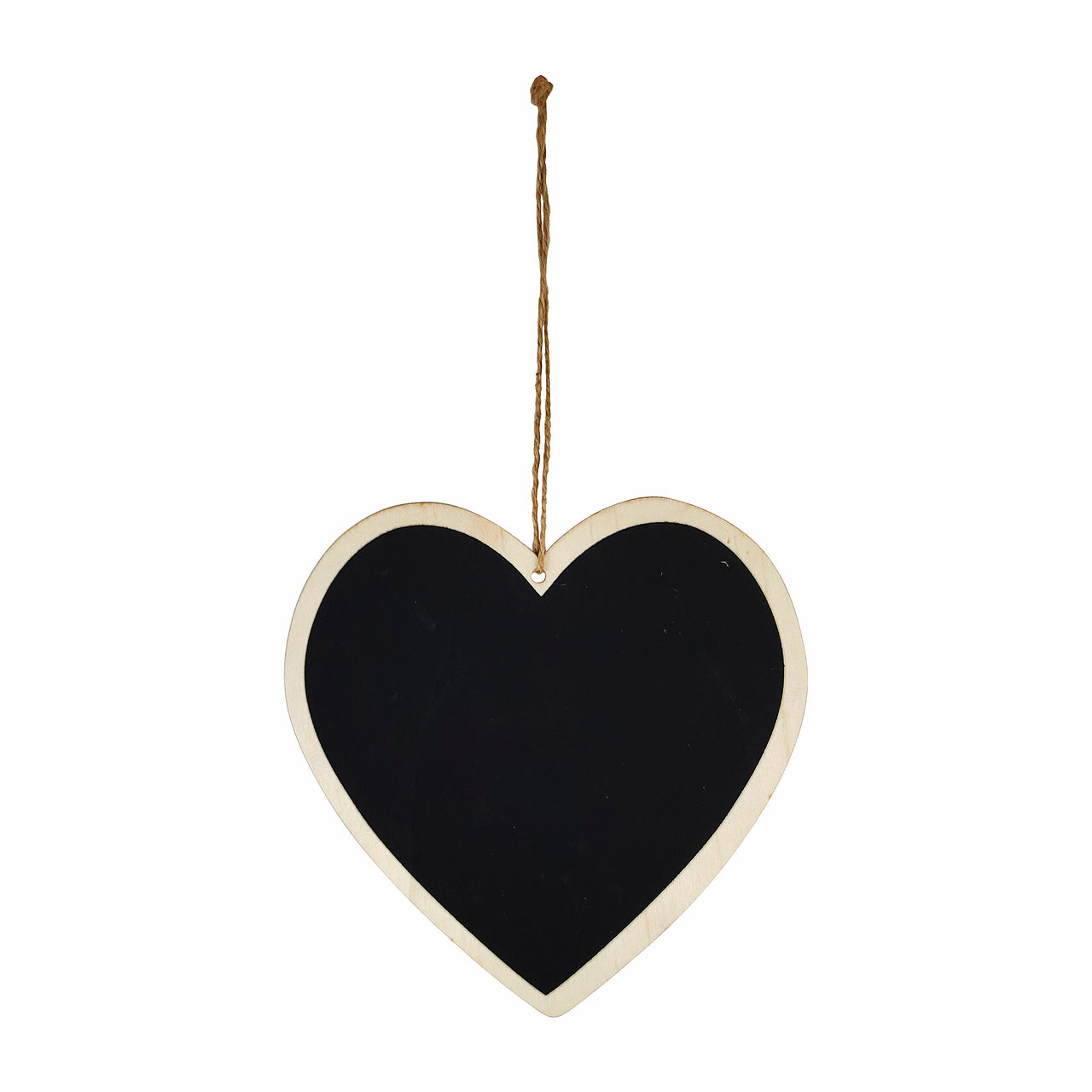 18x18 cm Heart Wood Hanging Board (24 Packs)