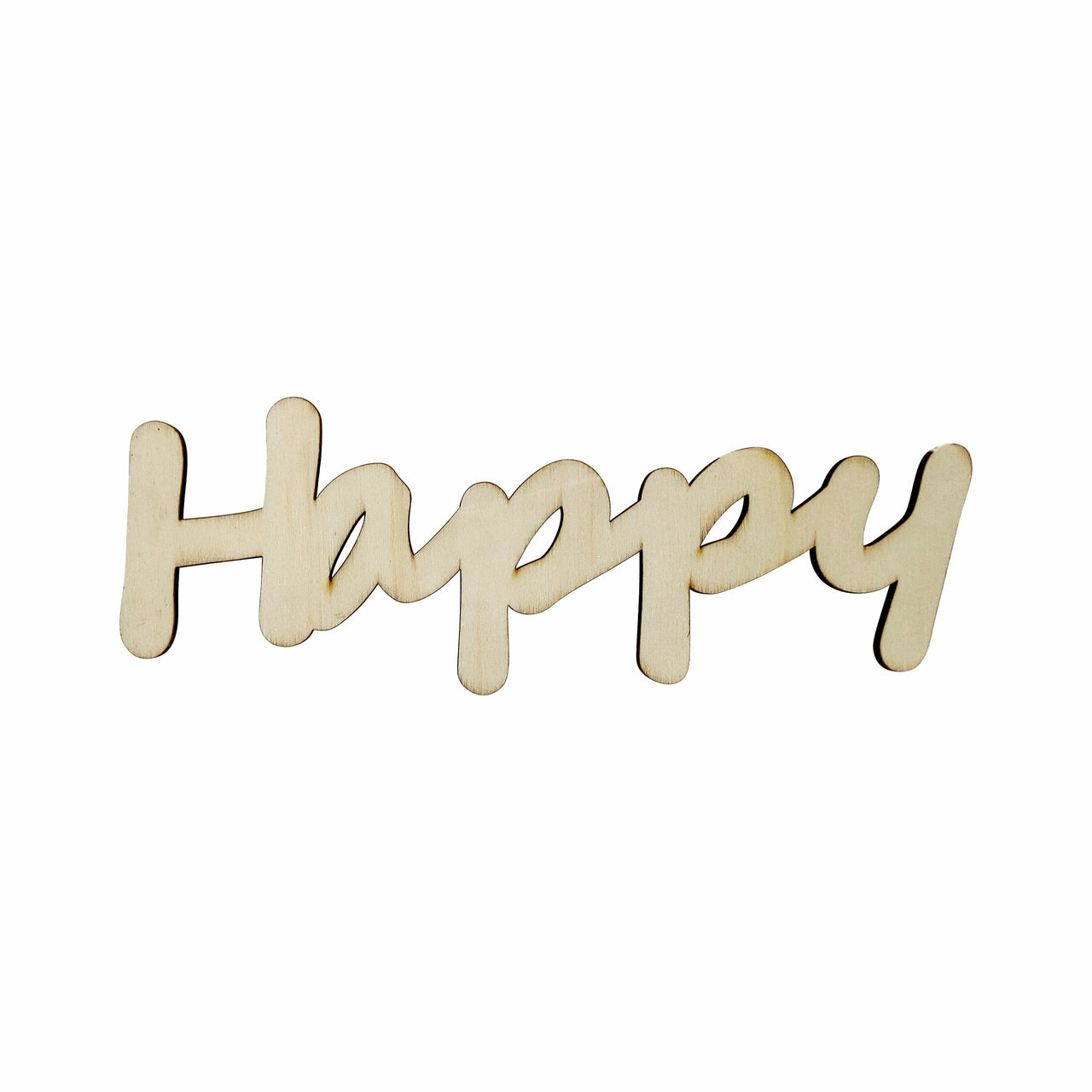 Wooden Word - Happy (24 Packs)
