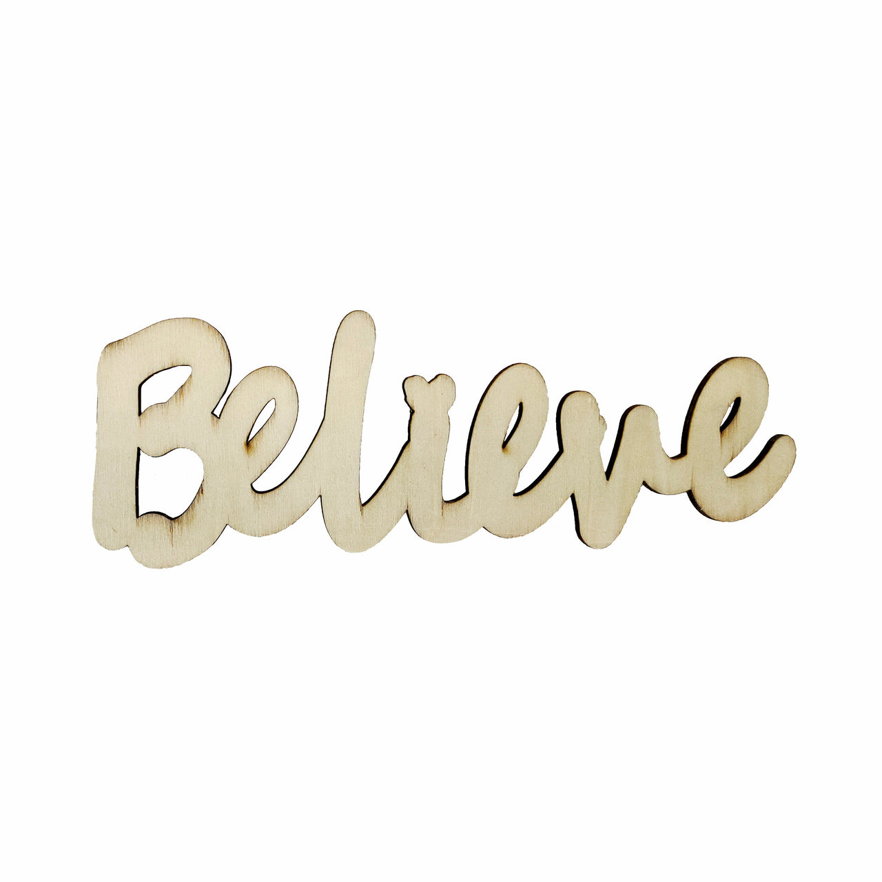 Wooden Word - Believe (24 Packs)