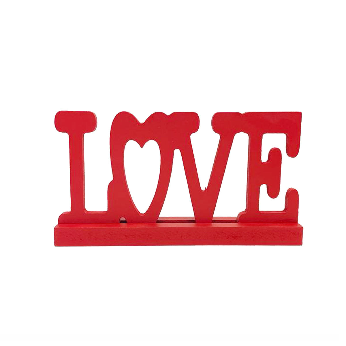 2.5"x5" Sign With Base - Love (24 Packs)
