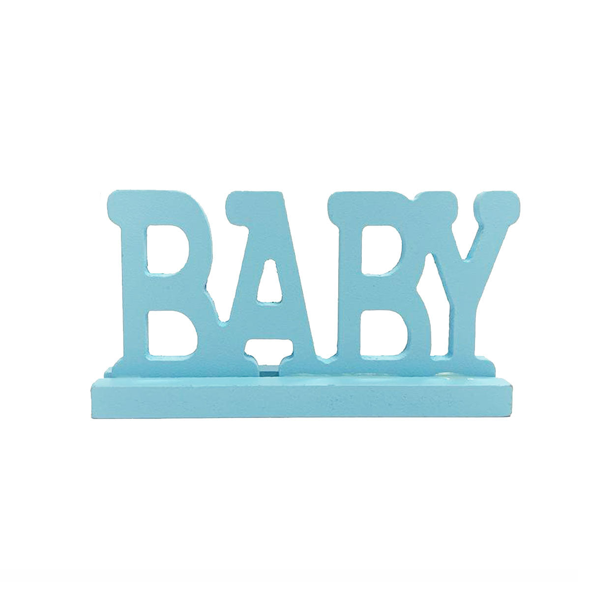 2.5"x5" Sign With Base - Baby (Blue) (24 Packs)