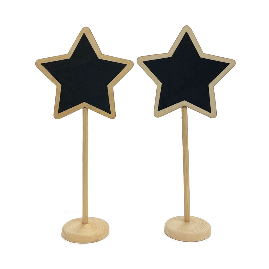 2 Pcs. 7" Blackboard Stand-Star (24 Packs)