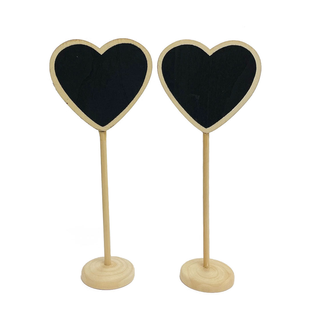 2 Pcs. 7" Blackboard Stand-Heart (24 Packs)
