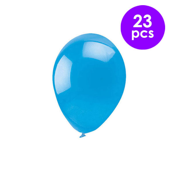 23 Pcs. 5" Bright Balloons - Blue (24 Packs)