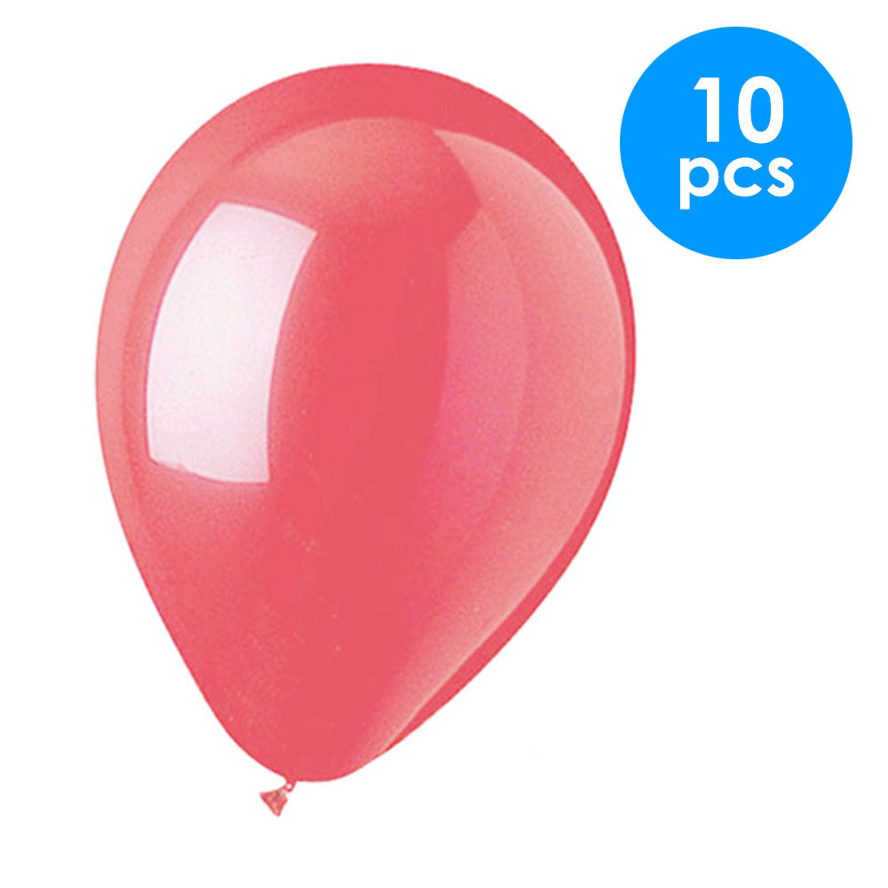 10 Pcs. 12" Balloons - Coral (24 Packs)